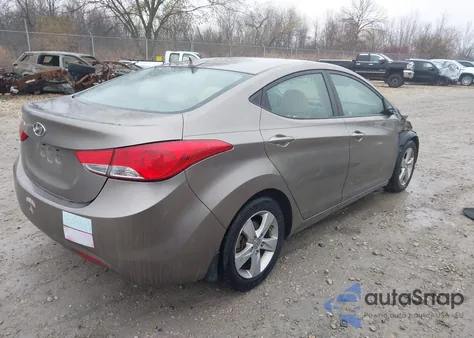 2013 Hyundai Elantra Gls from USA, damaged, VIN 5NPDH4AE4DH285046
